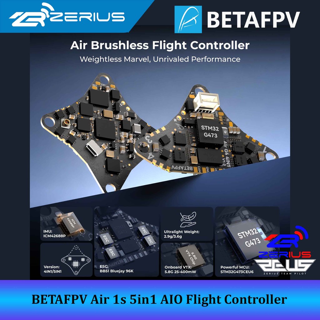 BETAFPV Air 1S 5in1 AIO Flight Controller
