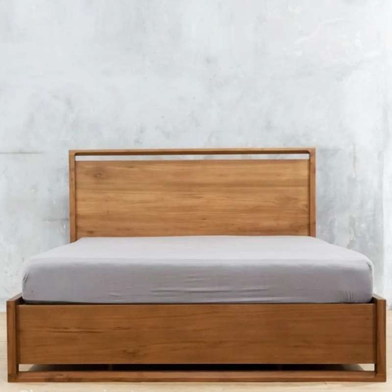 Dipan Minimalis Kayu Jati - Dipan Jati Jepara - Dipan Laci