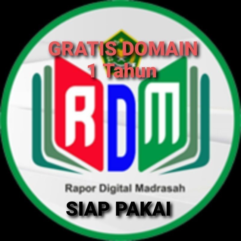 Siap Pakai Hosting RDM Murah (R4port D1gital M4drasah) Bonus Domain my.id 1 Tahun