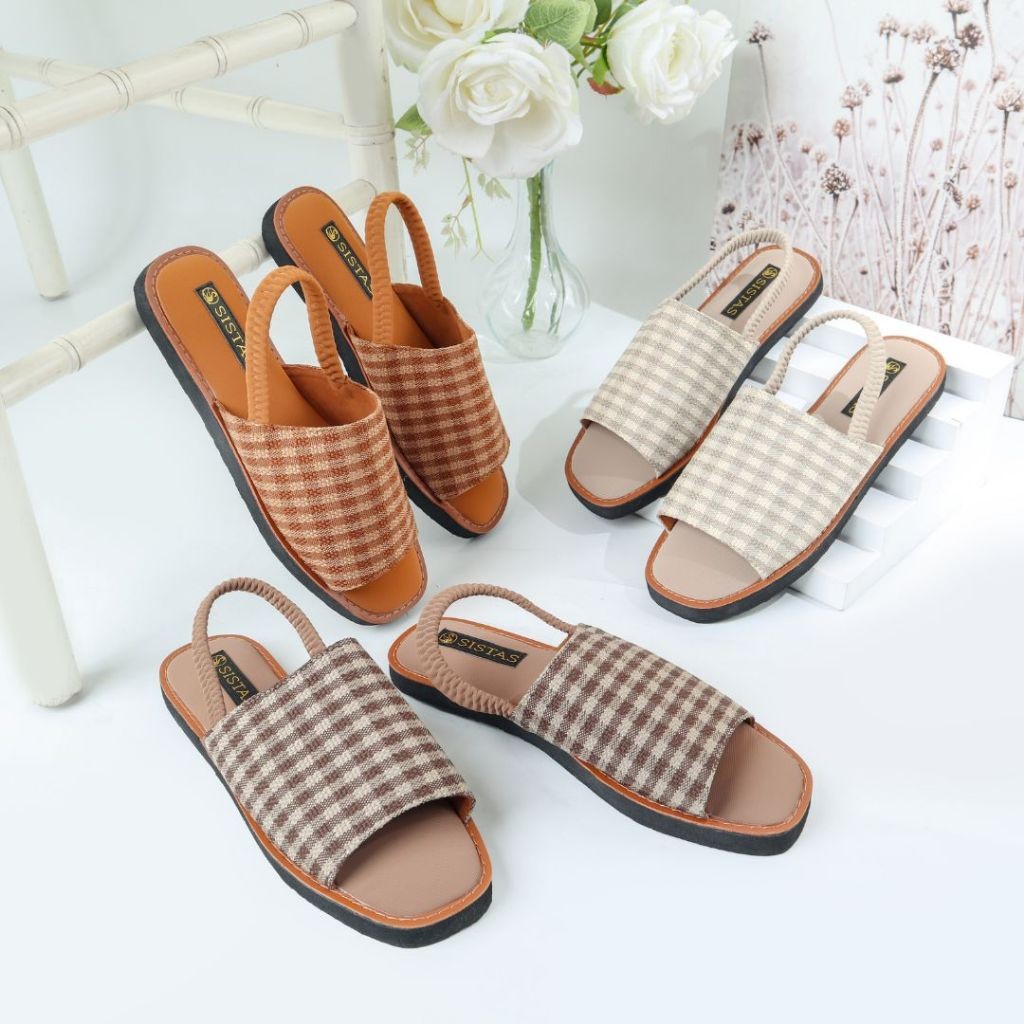 PROMO Sistas Sandal Wanita Empuk Sandal Sofa Premium