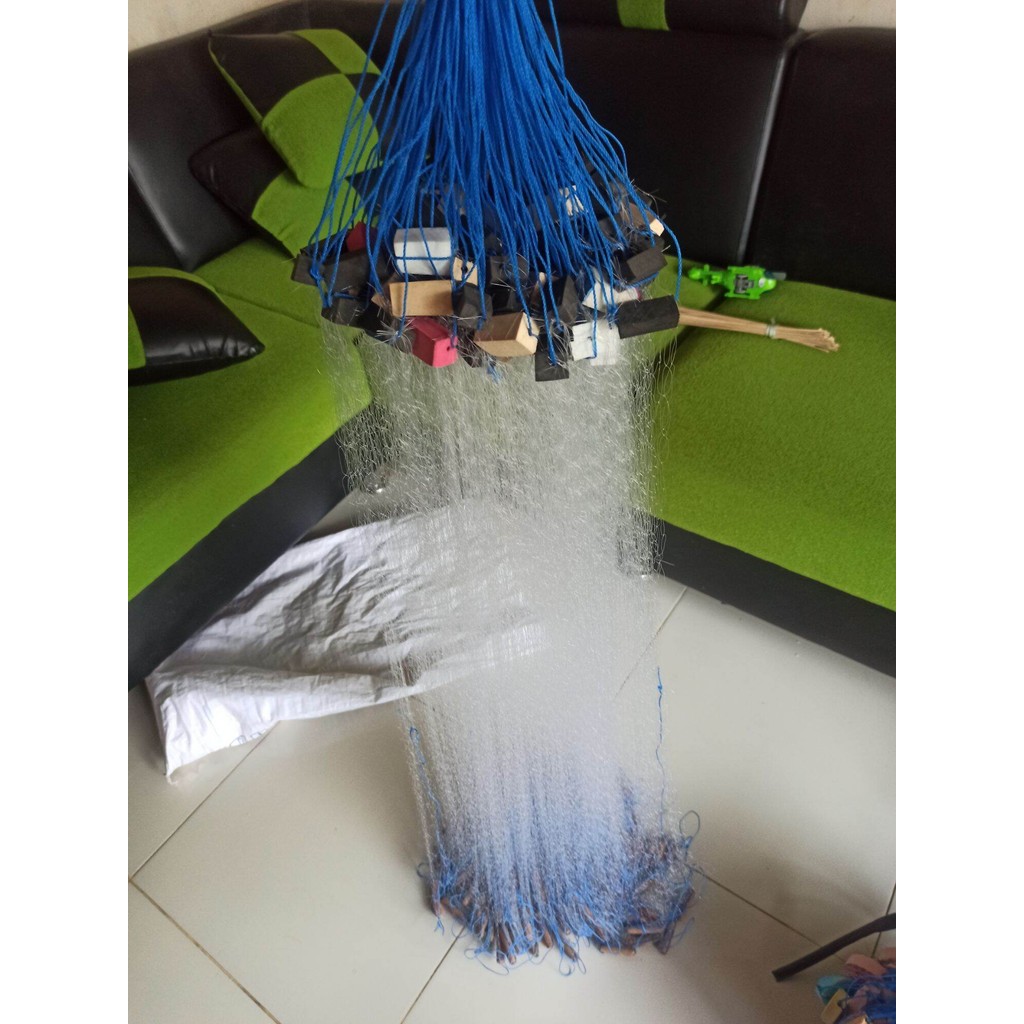 Jaring ikan 2,1/2 inci senar 020
