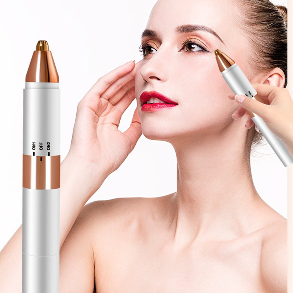 Pencukur Bulu Ketiak Alat Pencukur Bulu Kemaluan Alat Penghilang Bulu Pemangkas Alis Mini Alat Cukur