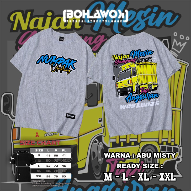 Kaos Numpak Umplung original Bohlawokstore