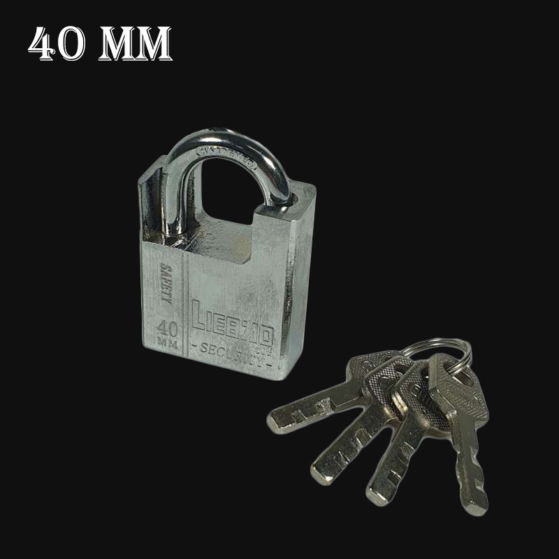 

- LIEBAO Gembok Rumah Anti Maling House Padlock Steel 40mm - LB40 -