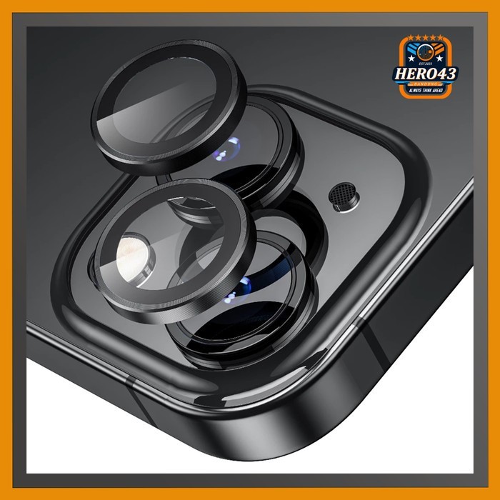 SPOTLITE iPhone 15  / 15 Plus Premium High Definition Back Belakang Camera Lens Protector Pelindung 