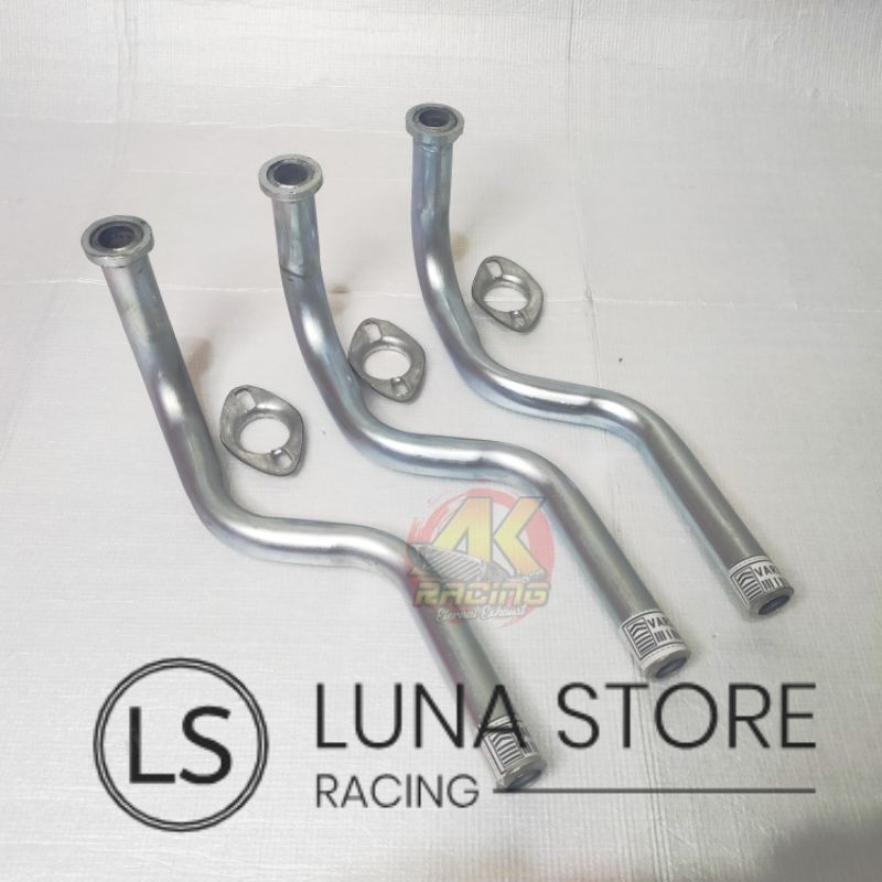 Leher Standar Knalpot ORI Vario 110 Karbu Vario 110 Techno Vario 125 Techno Original Pemasangan LAS