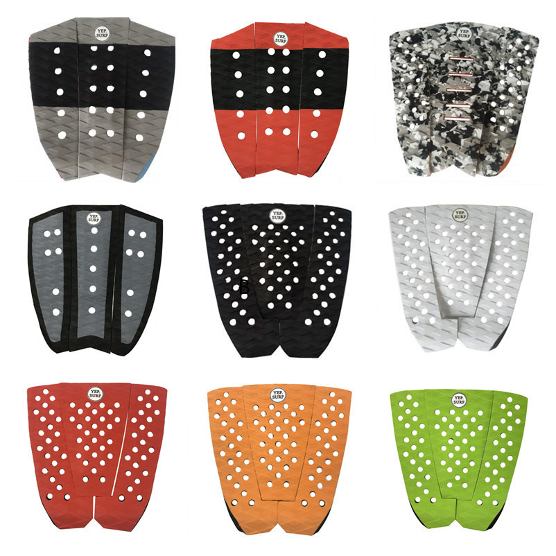 

1PC 30*30CM Pad surf EVA 3M Surfboard Traction Tail Pads Surf Deck Grips EVA accessories surf Camouflage color presale