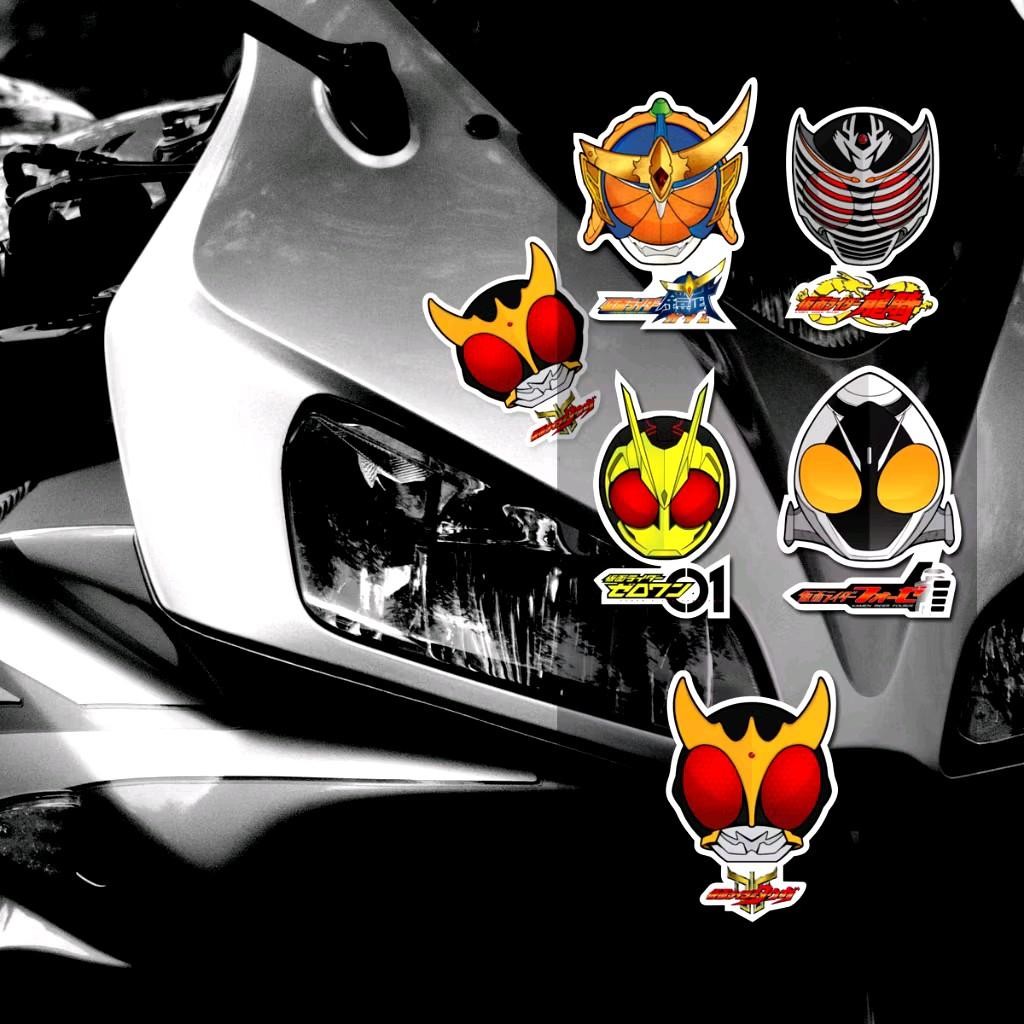 Sticker Kamen Rider JDM Mobil Motor 04