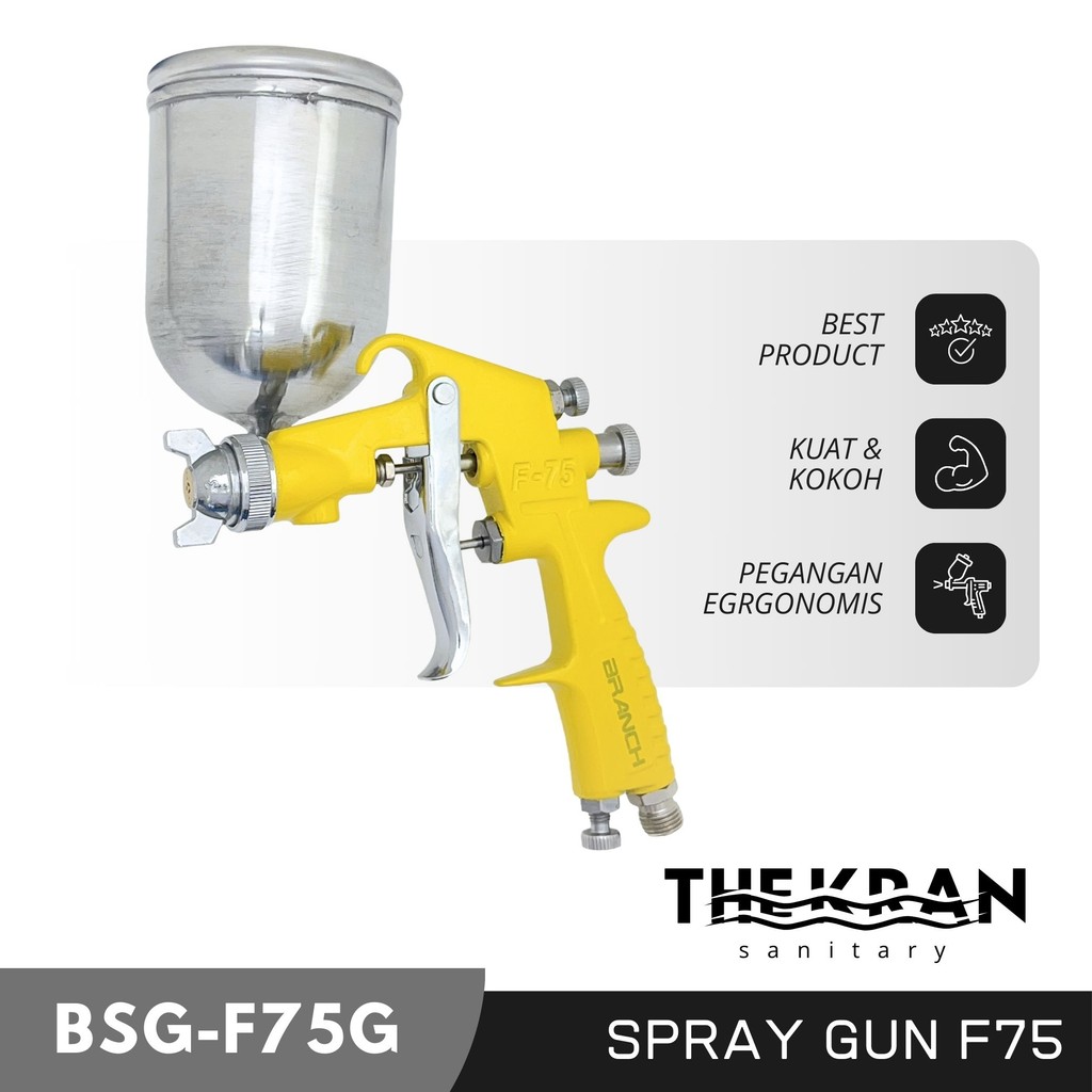 TKR Spray Gun Cat F75 400cc / Spet Cat / Spray Gun Cat Tabung Branch F-75