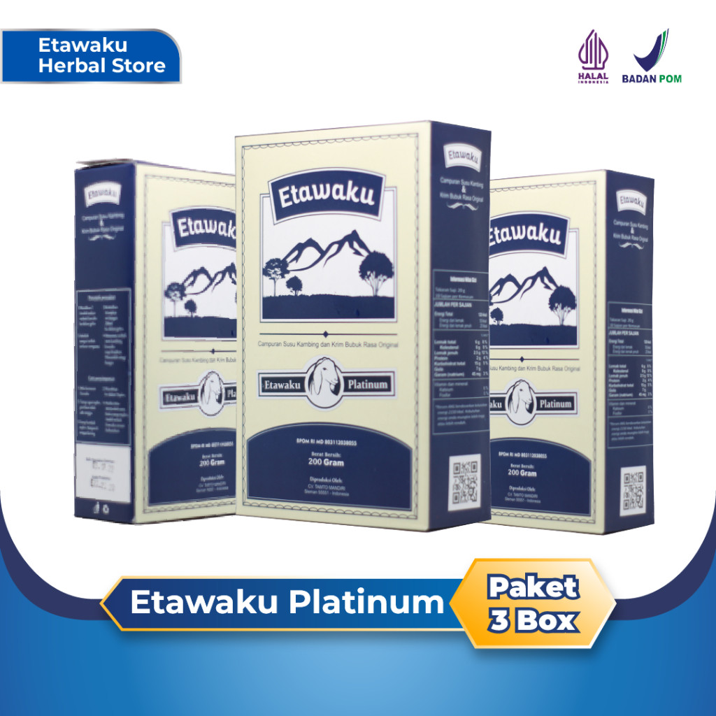 

PROMO!! Etawaku Susu Etawa Atasi Asma 3 Box