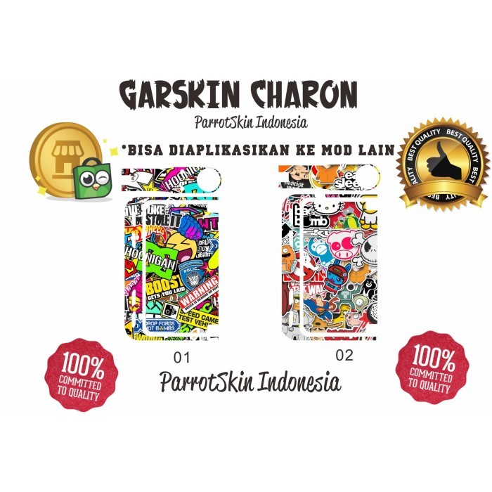 

Garskin CHARON tc dan adjustable JDM DOODLE edition