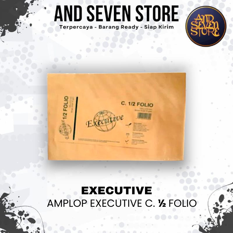 

Amplop Coklat Executive A.Kabinet isi 100
