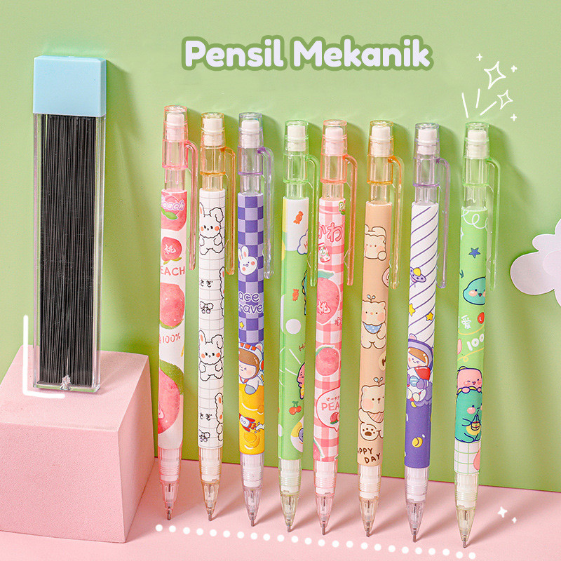 

Olio - Pensil Mekanik Motif Kartun Lucu 0.5mm Alat Tulis Anak Sekolah Imut Kreatif ATKBW