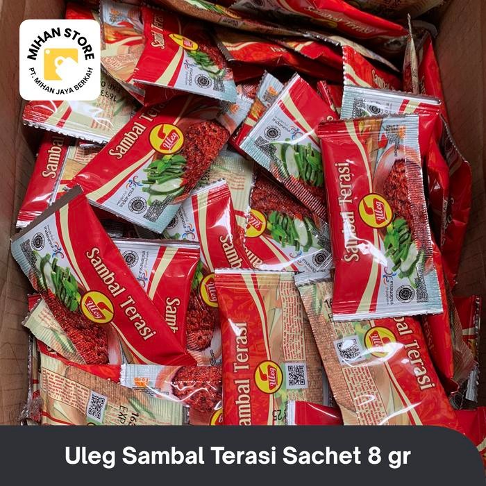 

Uleg Sambal Terasi Sachet Kecil 8 gr (1 Dus isi 300 pcs) - 50 Pcs