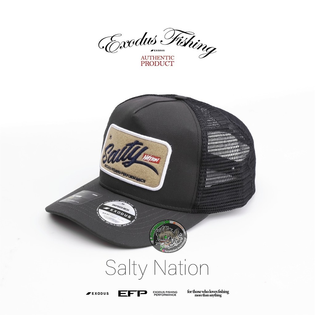 TOPI EXODUS SALTY NATION SNAPBACK MESH 2025