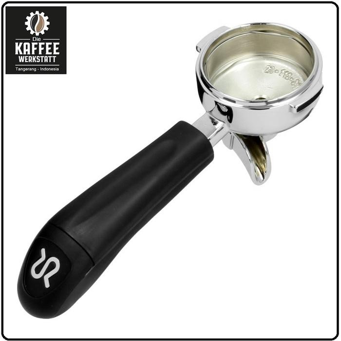 Portafilter with spout for 2 cups of Rancilio Miss Silvia EPOCA PROMO