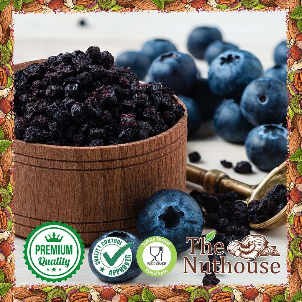 

500gr Dried Blueberry / Buah Bluberi Kering [Premium Dried Fruits]