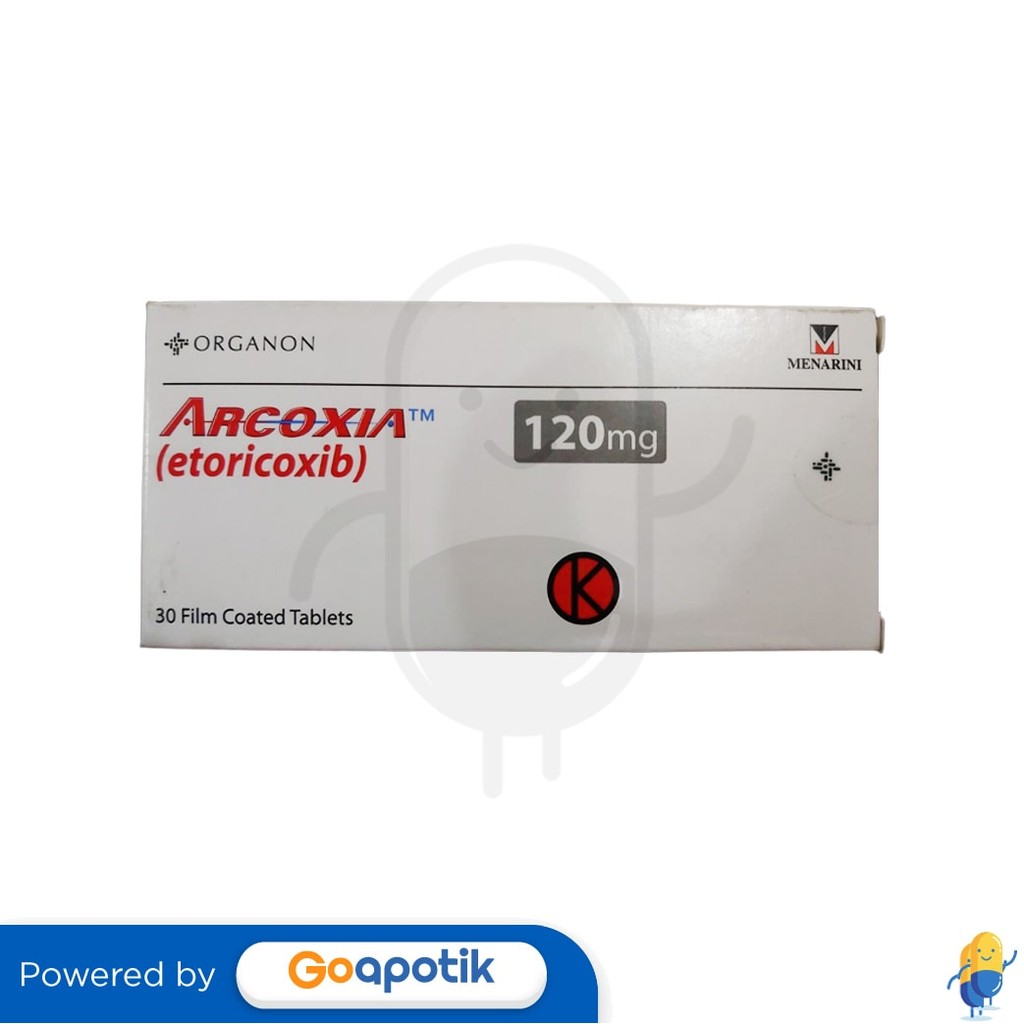 Arcoxia 120 Mg Box 30 Tablet