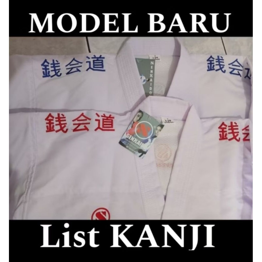 Baju karate kata senkaido  standart original