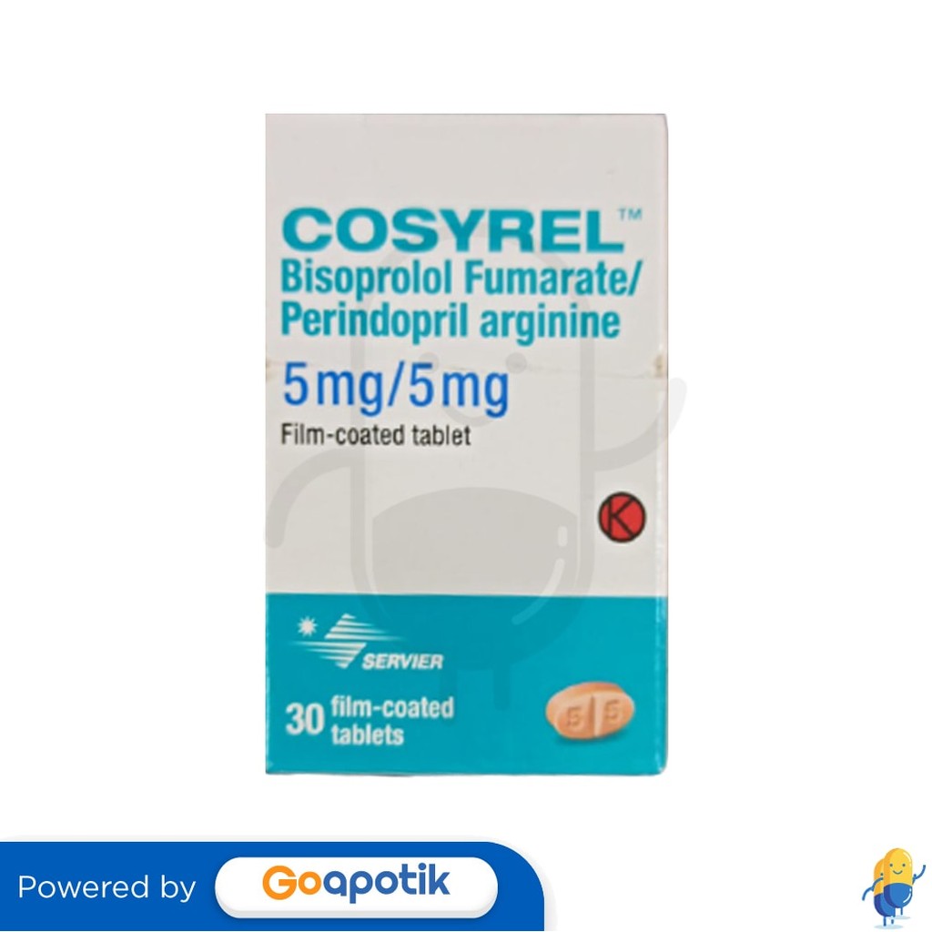 Cosyrel 5 Mg/5 Mg Botol 30 Tablet
