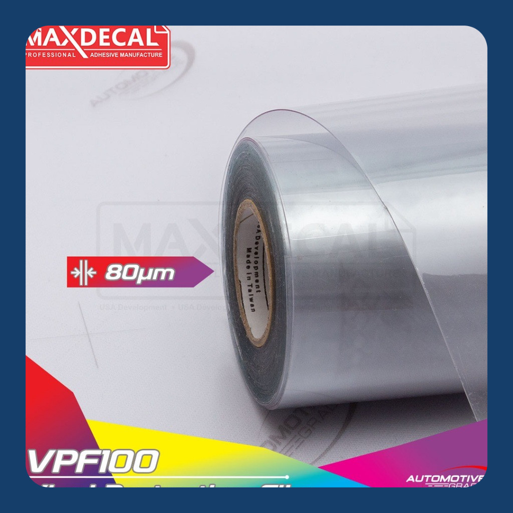 MAXDECAL VPF100 Vinyl Protection Film [Per-Meter]