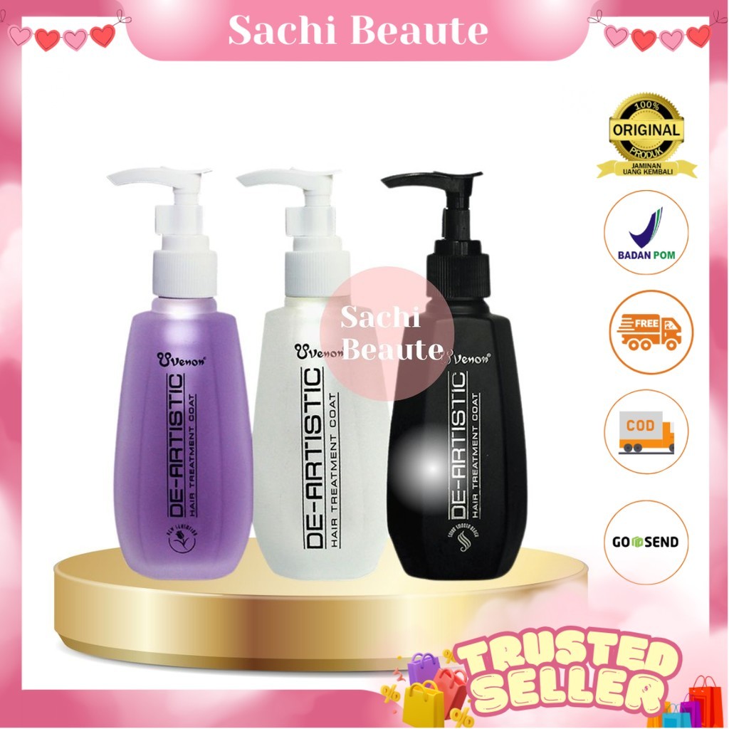 VENON Hair Serum Treatment Coat Series 160ml Vitamin Rambut / Serum Rambut minyak rambut