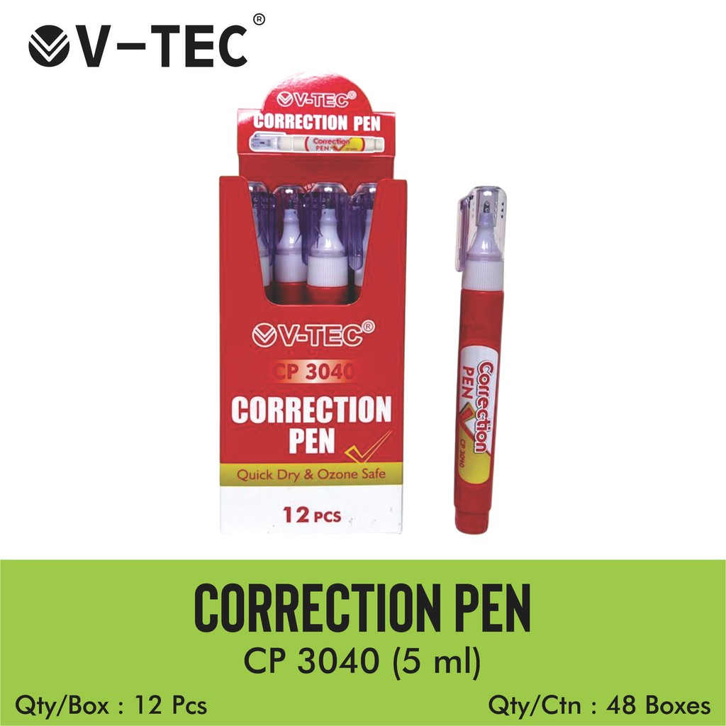 

V-TEC CORRECTION PEN / STIPO CAIR CP 3040 PCS