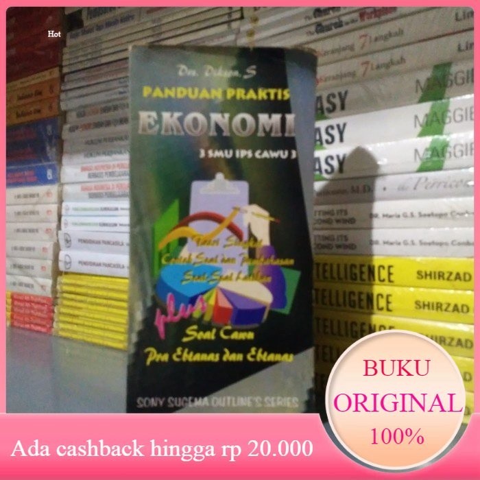 Buku PANDUAN PRAKTIS EKONOMI 3 SMU CAWU 3 EBTANAS Original Bekas