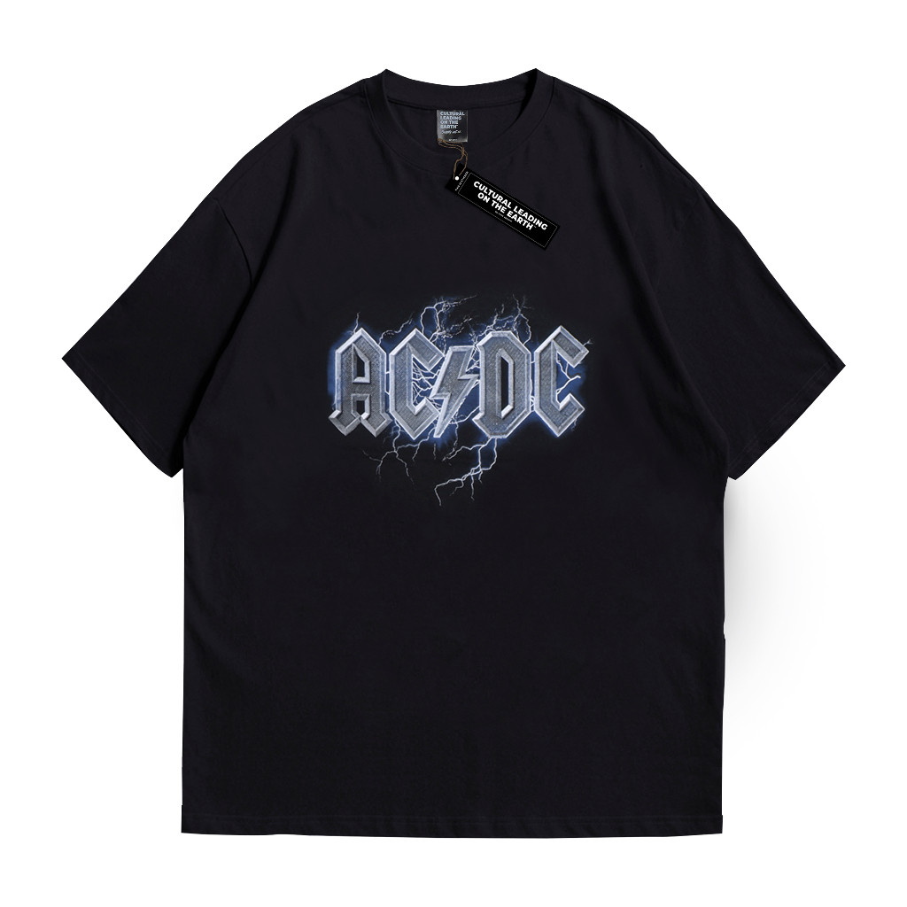 ORI Cultural Leading On The Earth T-shirt Clote ACDC Silver Blue Black