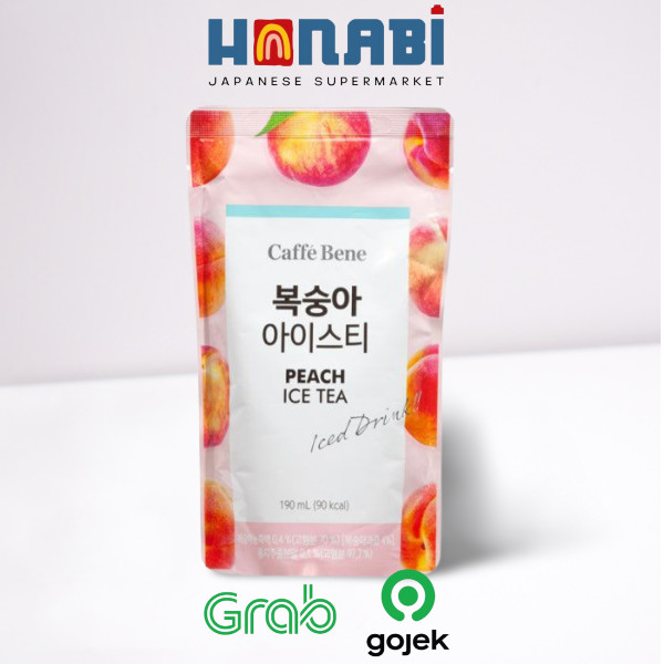 

CaffeBene Peach Ice Tea 190ml - Teh Persik Siap Minum Made In Korea