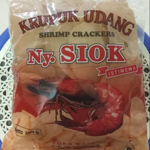 

Kerupuk Udang Lebar Ny Siok