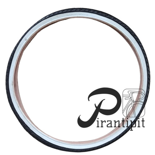BAN LUAR SEPEDA 26 x 1.50 DELI TIRE SWALLOW 26x1.50 SWALLOW HITAM LIS PUTIH