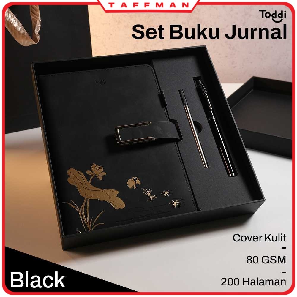 

TM - TODDI Set Buku Jurnal Leather Notebook Diary 80GSM 200 Halaman - JG663