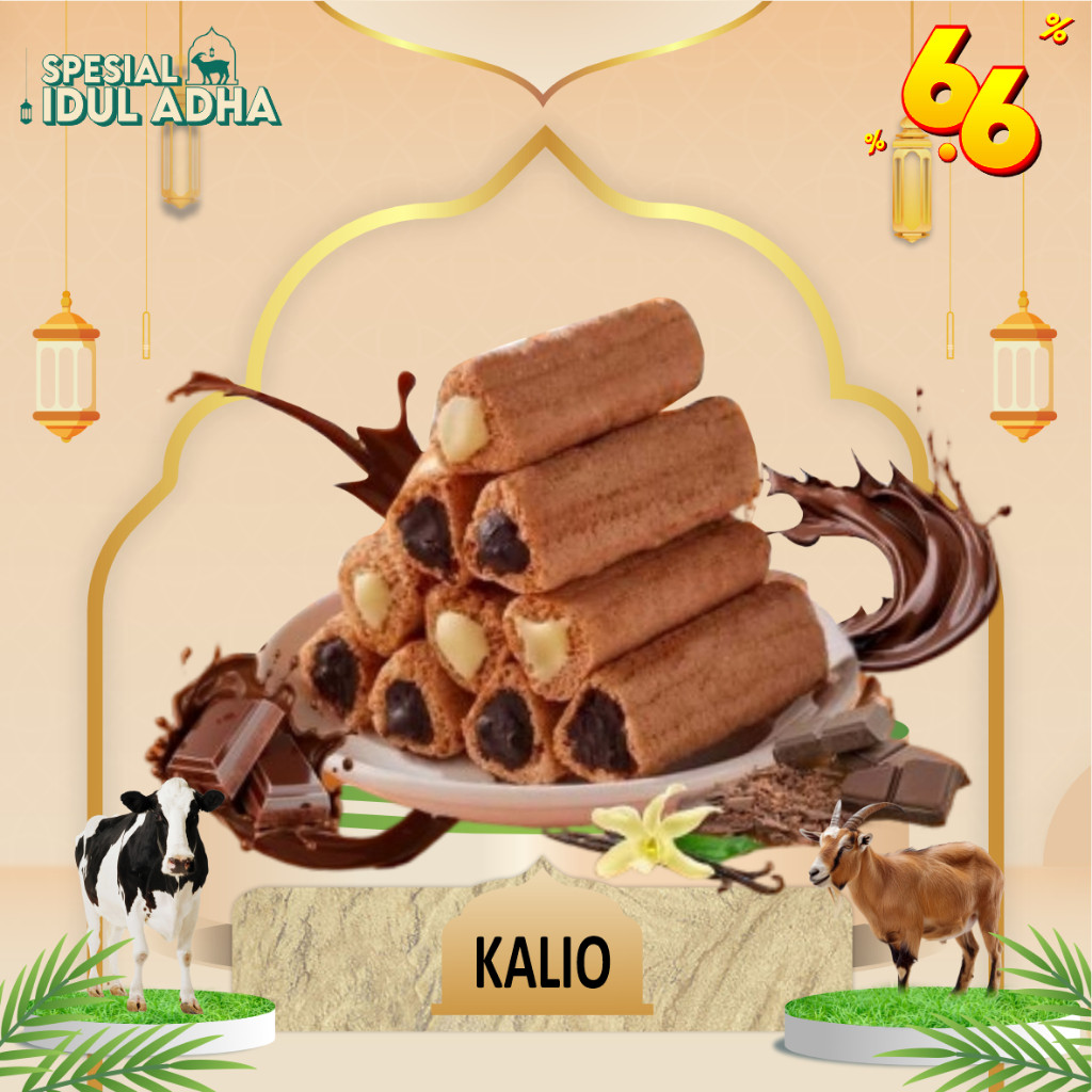 

Wafer KALIO / Snack Biskuit Coklat kalio Taiko stick/snack rasasusu/camilan cokelat/jajanan murah/camilanRamadhan/hadiah Batang cokelat panjang dengan sudut cokelat berisi isian/kue kering berbentuk balok Kelio Pisket Kering dengan Rendah dan Coklat