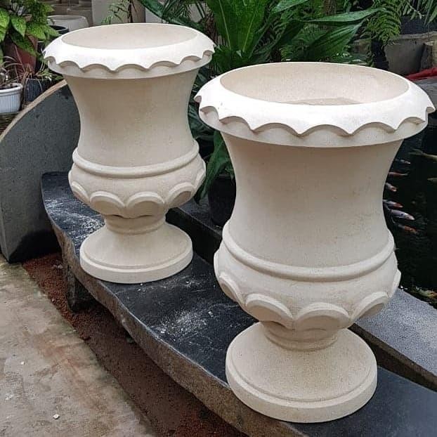 Pot Teraso Piala Teraso | Pot Terazzo Handmade -DC