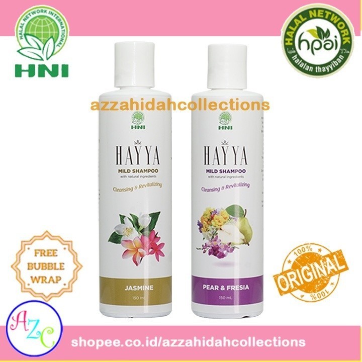 Sehat Alami HAYYA MILD SHAMPOO - SAMPO - SHAMPO - HNI HPAI KH-azc0