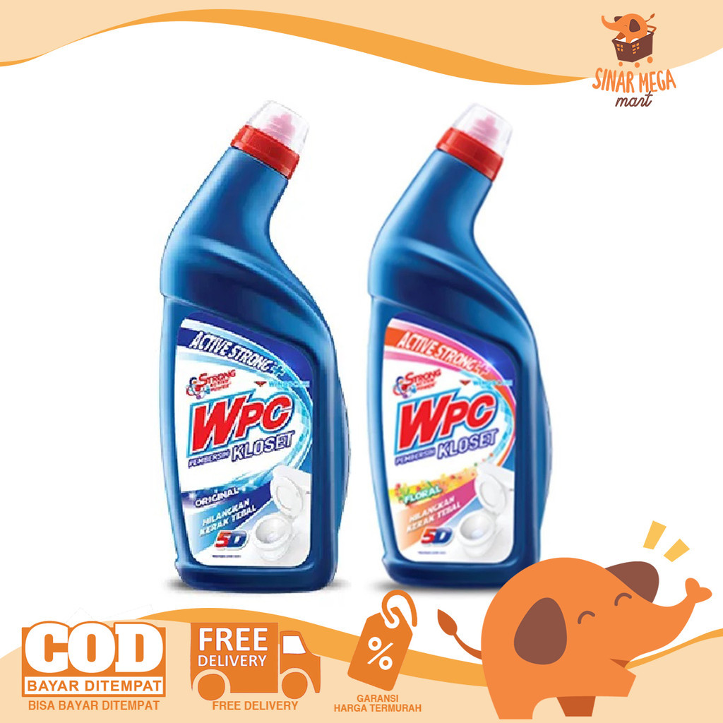 WPC Pembersih Kloset 600ml With Strong Active Power - Closet Cleaner