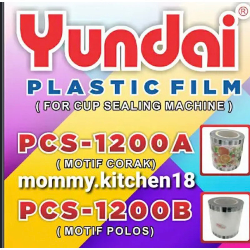 PLASTIK CUP SEALER PLASTIK PENUTUP GELAS