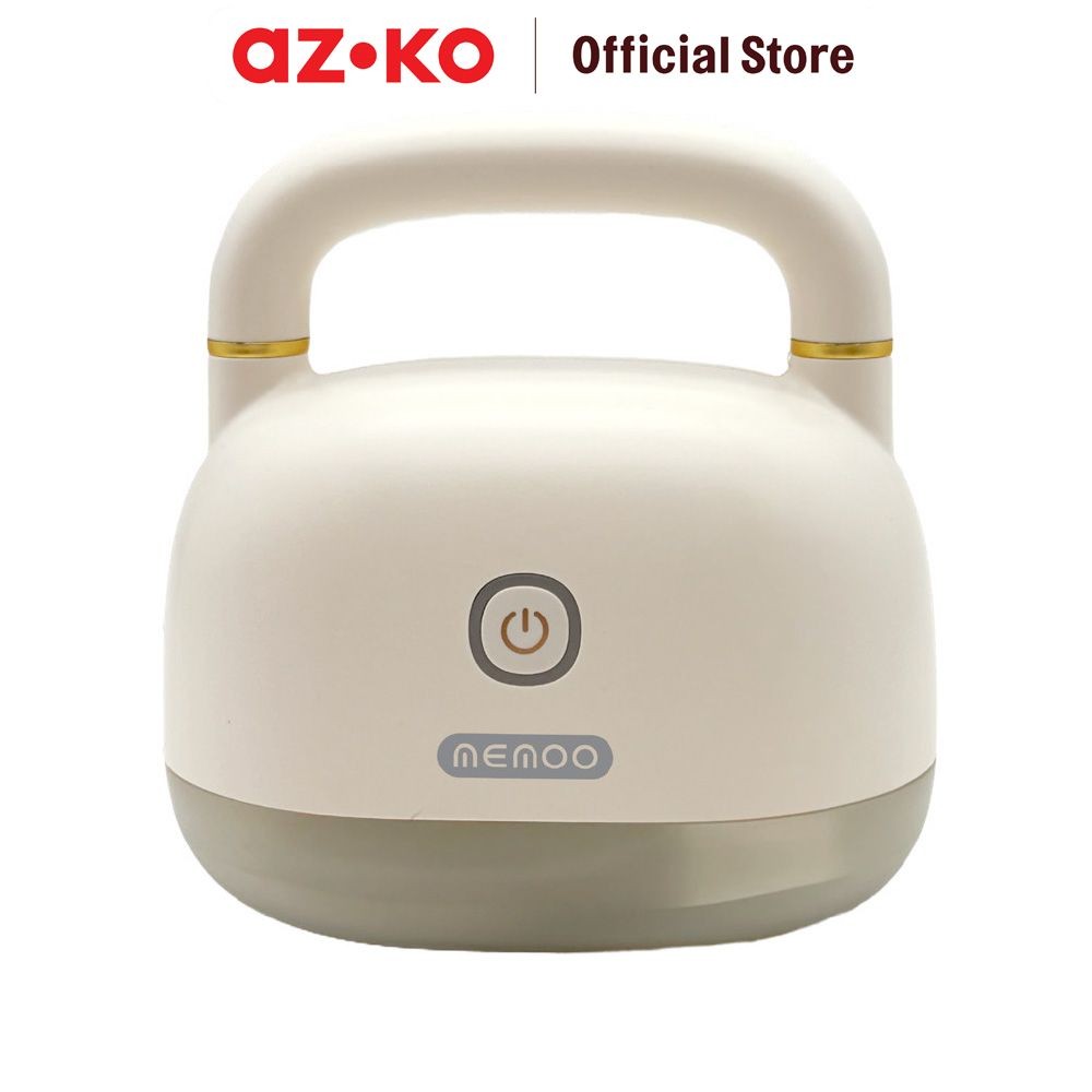 AZKO Memoo Lint Remover Rechargeable 1200Mah - Putih Alat Pembersih Bulu Lipat Sticky Roll Penghilan