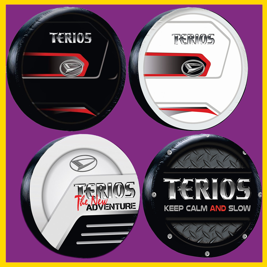 Coverroda Penutup Roda Cadangan Daihatsu Terios Lama Aksesoris Mobil Terios EksteriorMobil Terios