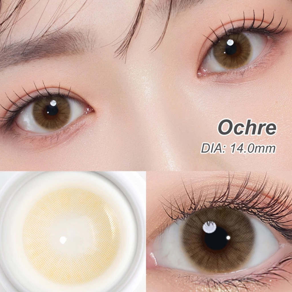 Magister Softlens 14.00MM Queen Ochre - Soflen Sepasang