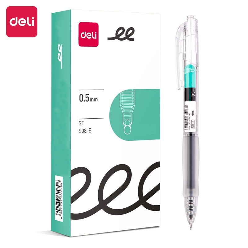 

Deli Pulpen Gel / Gel Pen ST tip 0,5 mm Black S08-E
