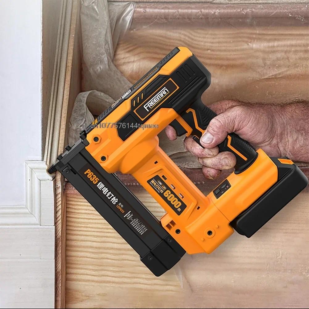 

FREEMAN Cordless 15-35mm Finishing Brad Nails / Stapler adaptor for Milwaukee DeWalt Makita Bosch WORX DEVON Flex LD635