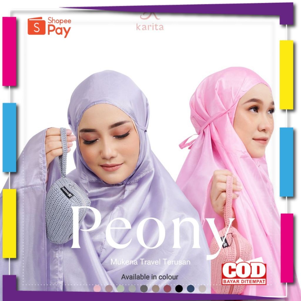 [PREMIUM ORIGINAL] Karita - Mukena Traveling Mini Rekor Muri - Beli 1 Gratis 1