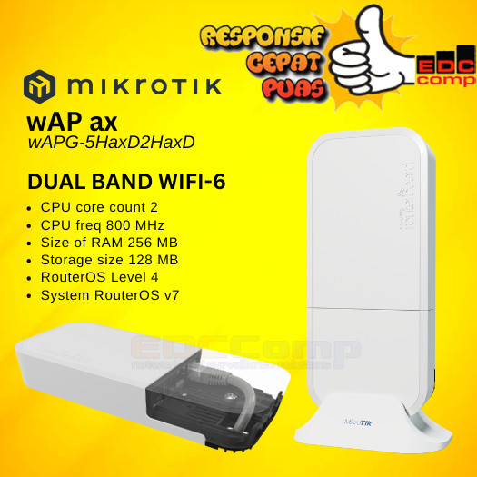 Mikrotik wAPG-5HaxD2HaxD wAP ax Wifi 6