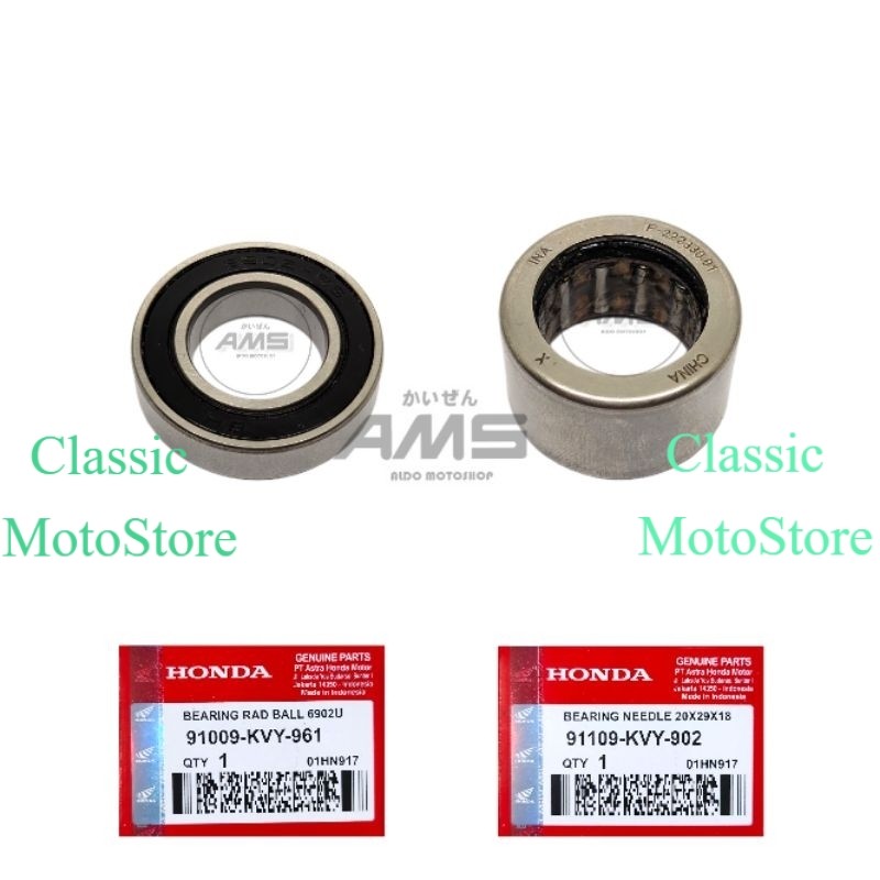 Bearing Laher Bambu Pully | Honda Beat, Scoopy, Vario 110 PCX Vario 125 150 Orisinil Part