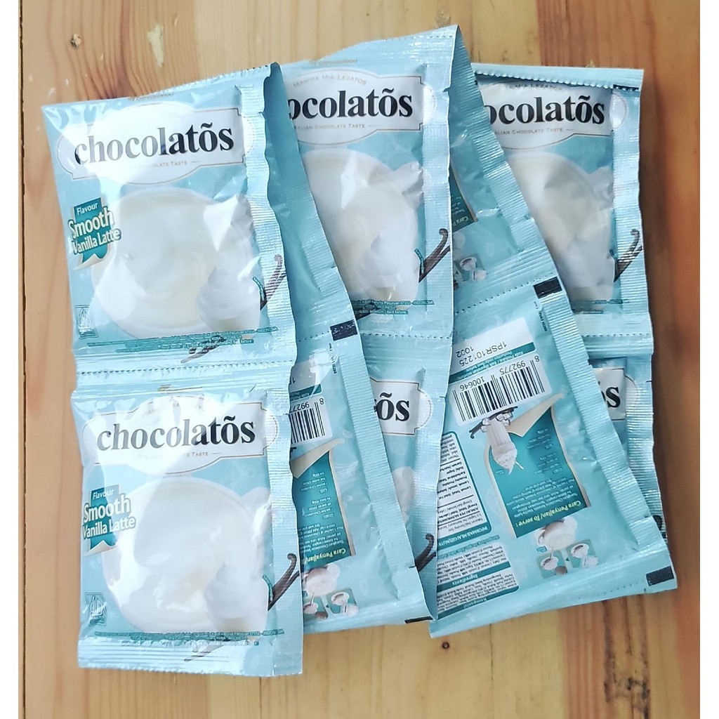 

Chocolatos Drink Flavour Smooth Vanilla Latte 26 gr RENCENG