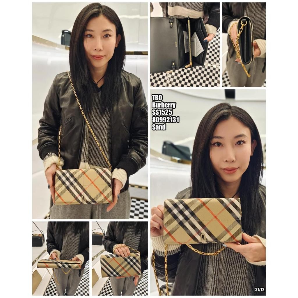PRE-ORDER TB0 BURBERRY 80992131 BAG