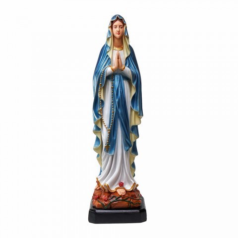 Patung Bunda Maria Lourdes Metalik Tinggi 60 cm HAT
