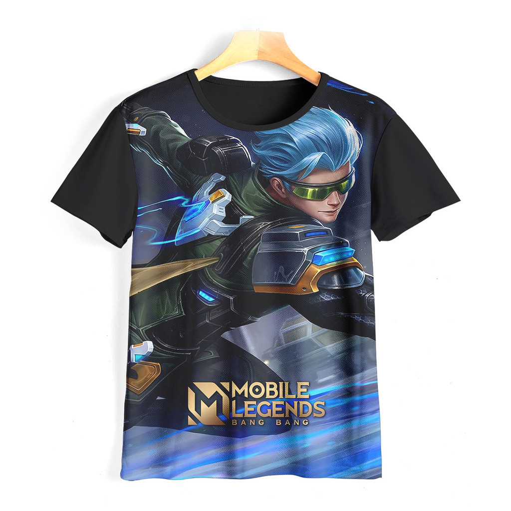 Kaos Anak Gusion 07ML007GUSION - Baju Anak MLBB Mobile Legends Untuk Umur 1-12 Tahun - Clemir Store